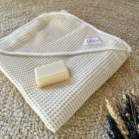 Kapucnis baba törölköző