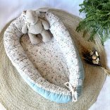 Egyedi kézműves babafészek újszülött korról