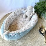 Egyedi kézműves babafészek újszülött korról