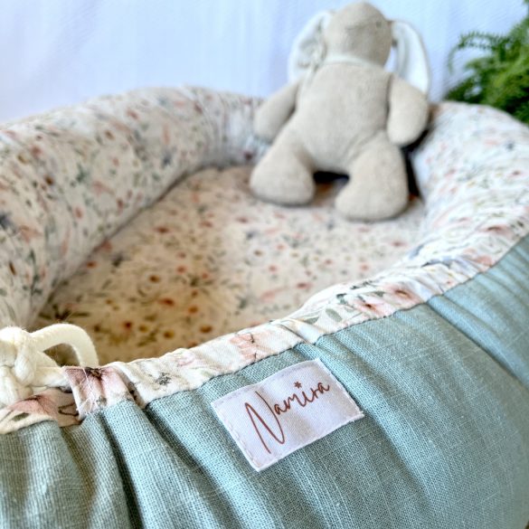 Egyedi kézműves babafészek újszülött korról