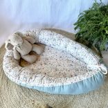 Egyedi kézműves babafészek újszülött korról