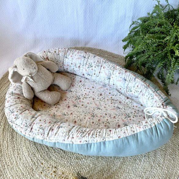 Egyedi kézműves babafészek újszülött korról