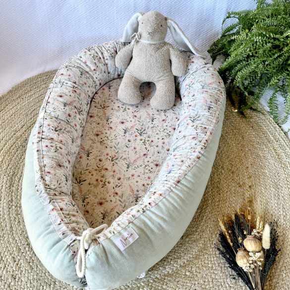 Egyedi kézműves babafészek újszülött korról